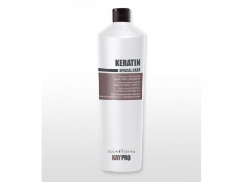KAY PRO KERATIN plaukų šampūnas pažeistiems plaukams, 1000 ml KAY PRO KERATIN plaukų šampūnas pažeistiems plaukams, 1000 ml